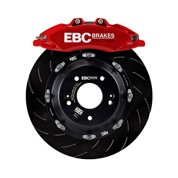 BBK033RED-2 Big Brake Kit - Gloss Red High Temperature Painted Caliper, 2-Wheel Set