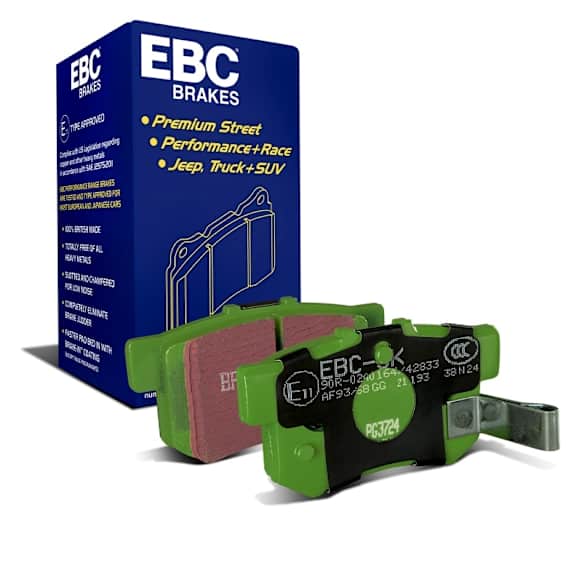 DP21193 Rear Greenstuff 2000 Aramid Fiber Sport Aramid Fiber Brake Pad Set