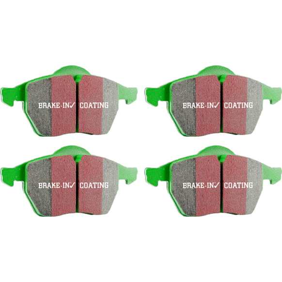 DP21990 Rear Greenstuff 2000 Aramid Fiber Sport Aramid Fiber Brake Pad Set
