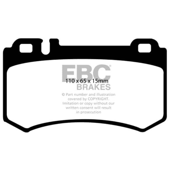 DP31490C Rear Redstuff Ceramic Low Dust Aramid Fiber Ceramic Brake Pad Set