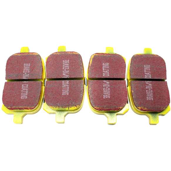 DP41133R Front Yellowstuff Street and Track Aramid Fiber Brake Pad Set