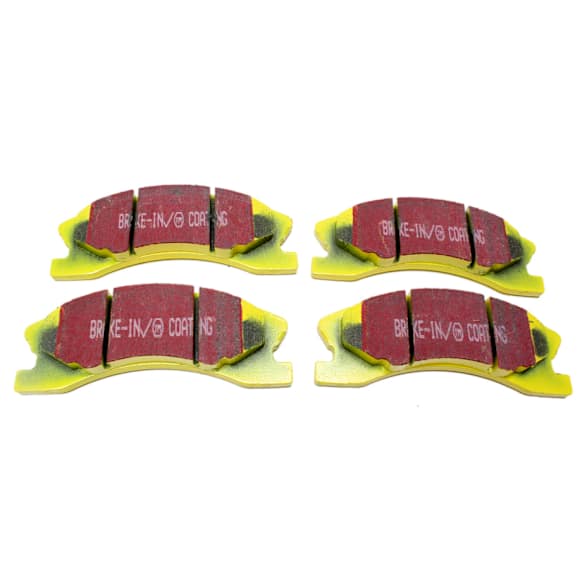 DP41664R Front Yellowstuff Street and Track Aramid Fiber Brake Pad Set