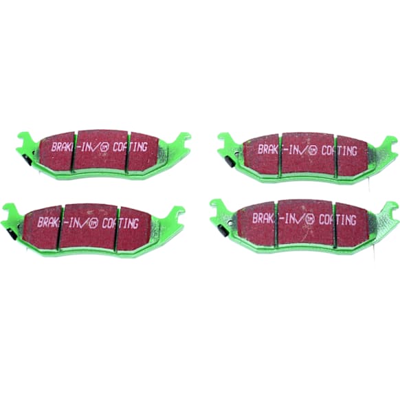 DP61639 Rear Greenstuff Elite 6000 Aramid Fiber Truck and SUV Aramid Fiber Brake Pad Set