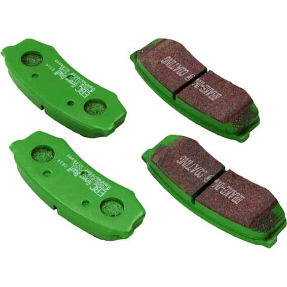DP61982 Rear Greenstuff Elite 6000 Aramid Fiber Truck and SUV Aramid Fiber Brake Pad Set