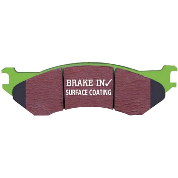 DP6538 Front Greenstuff Elite 6000 Aramid Fiber Truck and SUV Aramid Fiber Brake Pad Set