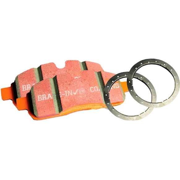 ED92123 Front Extra Duty ED Truck/SUV Aramid Fiber Ceramic Brake Pad Set