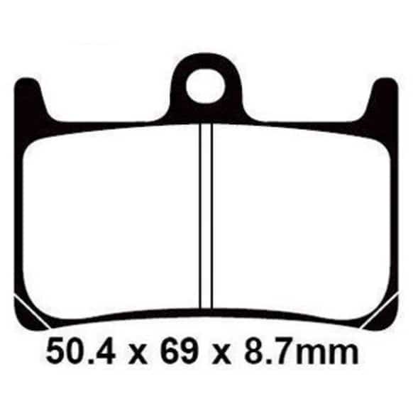 2018 Yamaha MT-07 - Direct Fit Brake Pad Set