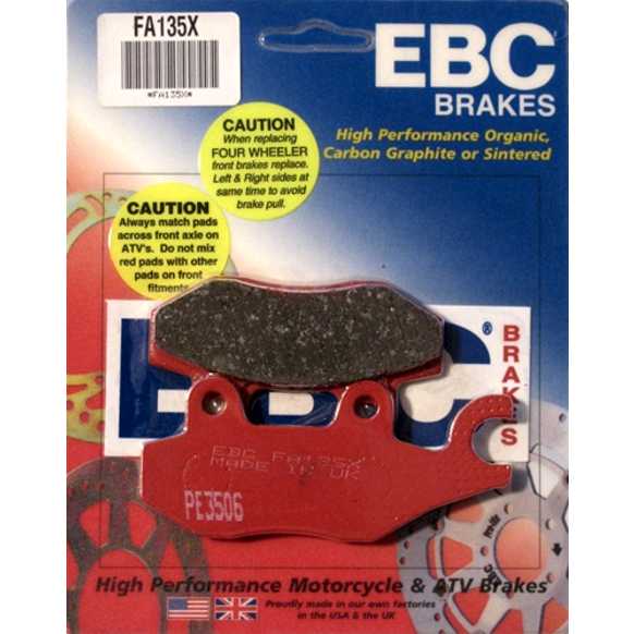 1991 Suzuki RM125 - Direct Fit Brake Pad Set