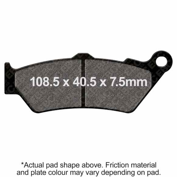 2015 BMW K1600GTL Exclusive - Direct Fit Brake Pad Set