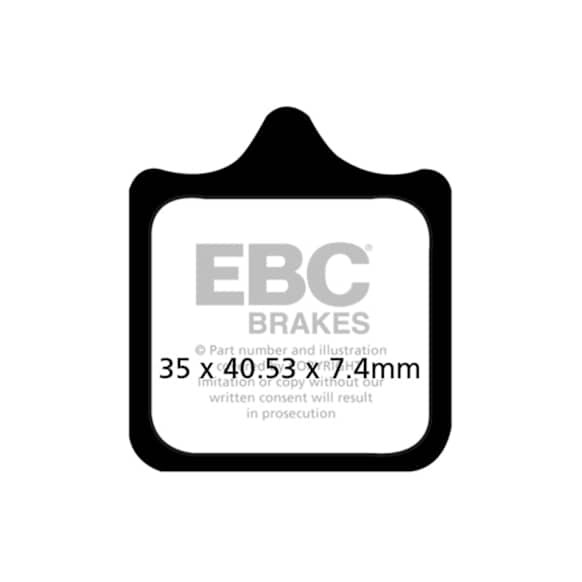2006 TM SMX450F - Direct Fit Brake Pad Set