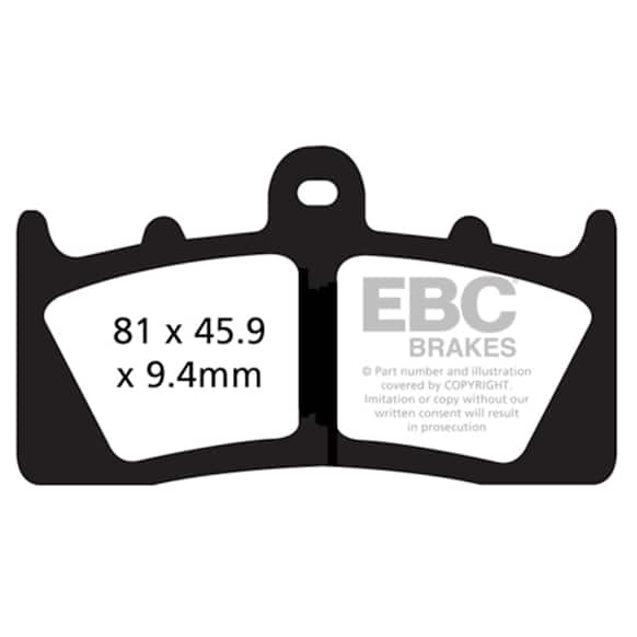 2015 BMW K1600GTL Exclusive - Direct Fit Brake Pad Set