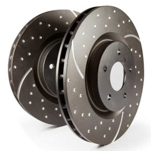 2024 Subaru WRX - Rear Brake Disc, Slotted, For FMSI Pad No. D1124, 2.4L 4Cyl