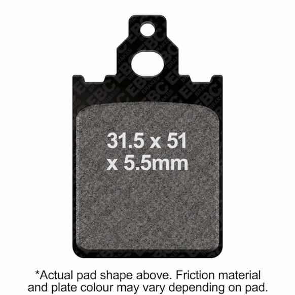 2006 Vespa PX 150 - Front Brake Pad Set