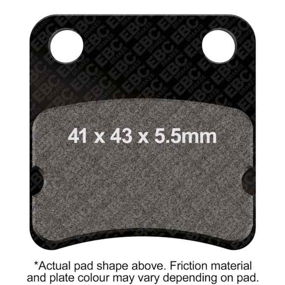 SFA257/2 Direct Fit Brake Pad Set