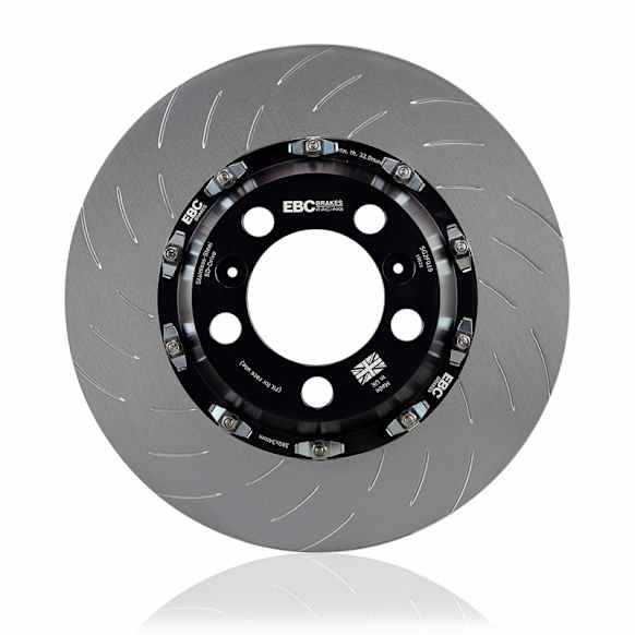SG2FC2030 Front Brake Disc, Cross-drilled and Slotted, 5 Lugs, 350 mm, AWD, 2.3L, 4Cyl