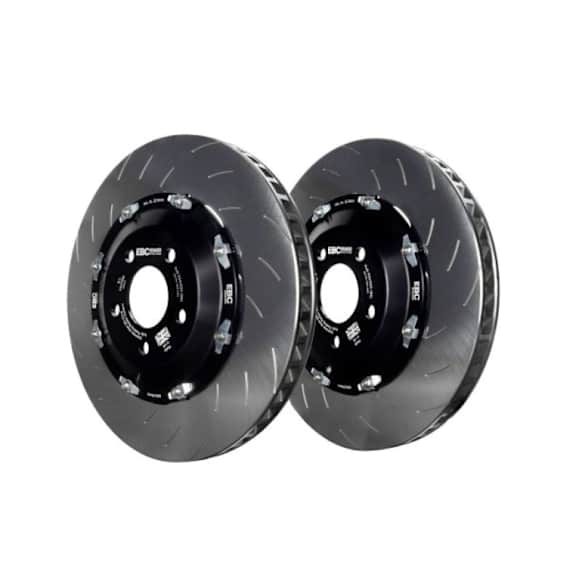 2015 Ford Fiesta - Front Brake Disc, Plain Surface, 4 Lugs, engvin: X, Turbocharged, 330 Rotor Dia., 1.6L 4Cyl
