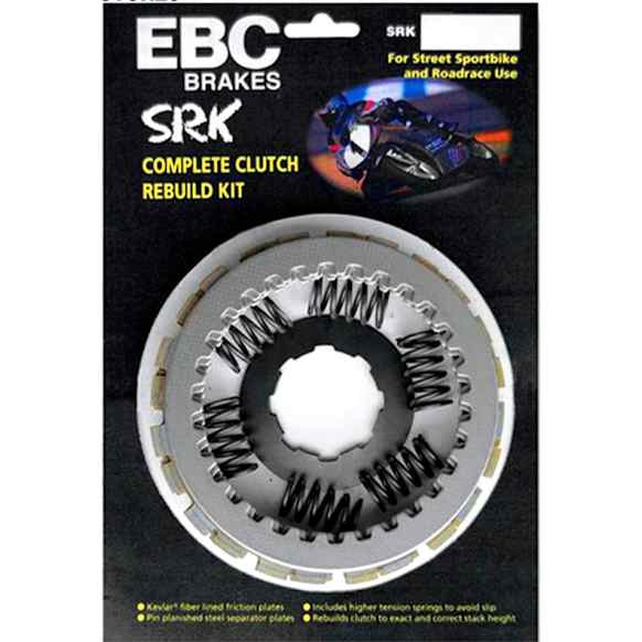 SRK82 2012 Suzuki DL 650 AAL V-Strom Adventure (650cc) SRK Aramid Fiber Sportbike Racing Clutch Kit