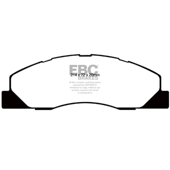 UD1399 Front Ultimax2 OEM Replacement Aramid Fiber Brake Pad Set