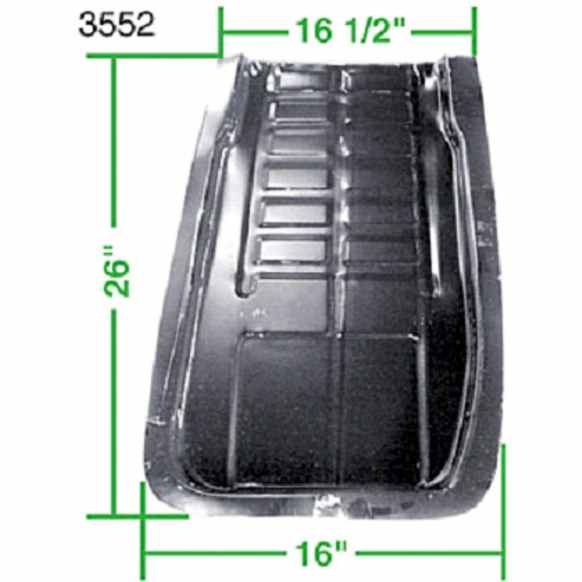 00-3552-0 Floor Pan Repair Panel - Direct Fit