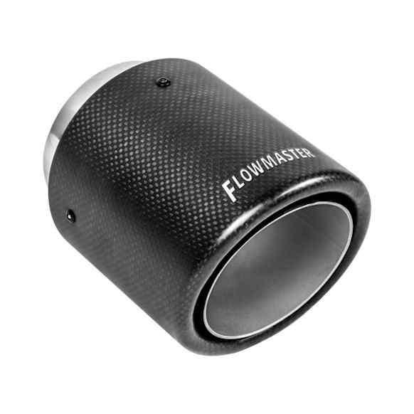 15401 Universal, Exhaust Tip - Carbon Fiber 304 Stainless Steel  Sold individually