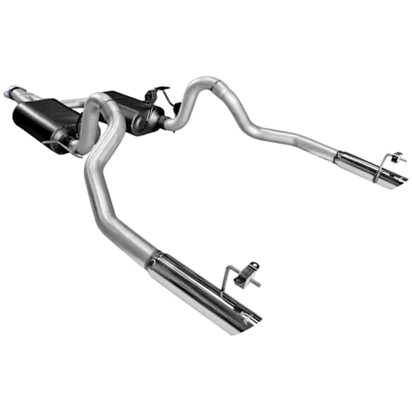 17275 Cat-Back Exhaust System, Made of Aluminized Steel, Force II Series