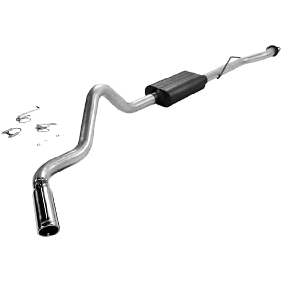17361 Cat-Back Exhaust System, Made of Aluminized Steel, Force II Series