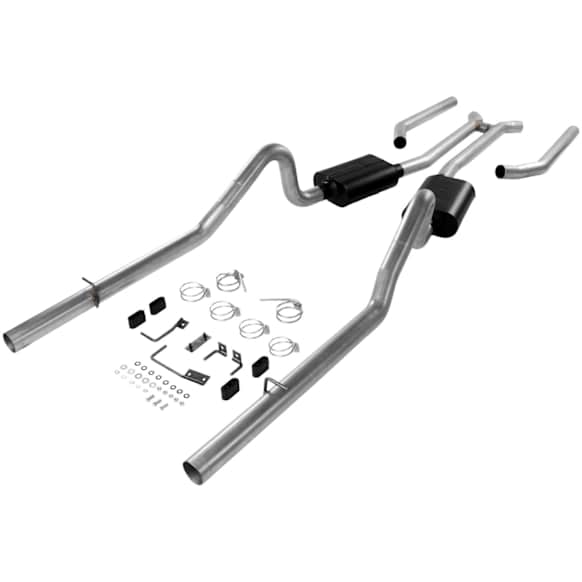 17382 Cat-Back Exhaust System, Made of Aluminized Steel, Super Turbo Series
