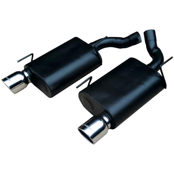 17410 Axle-Back Exhaust System, Made of Aluminized Steel, Force II Series