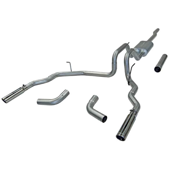 17418 Cat-Back Exhaust System, Made of Aluminized Steel, Super Turbo Series