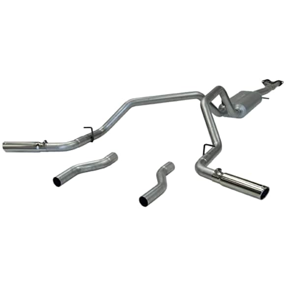 17470 Cat-Back Exhaust System, 5.7L, 8Cyl, Made of Aluminized Steel, American Thunder Series