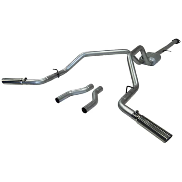 17473 Cat-Back Exhaust System, Made of Aluminized Steel, American Thunder Series