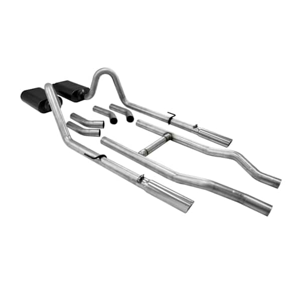 817174 Header-Back Exhaust System, Made of Stainless Steel, American Thunder Series