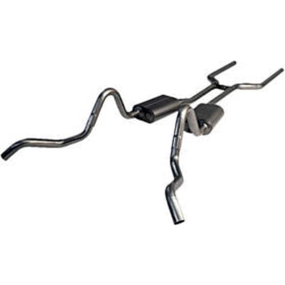 817412 Header-Back Exhaust System, Made of Stainless Steel, American Thunder Series