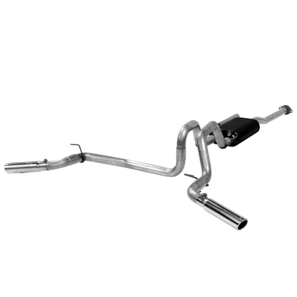 817432 Cat-Back Exhaust System, 4.0L, 6Cyl, Made of Stainless Steel, American Thunder Series