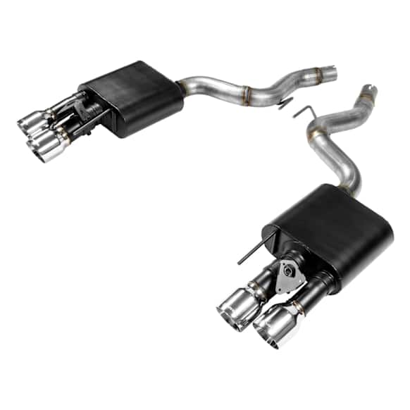 817799 Axle-Back Exhaust System, 5.0L, 8Cyl, Made of Stainless Steel, American Thunder Series