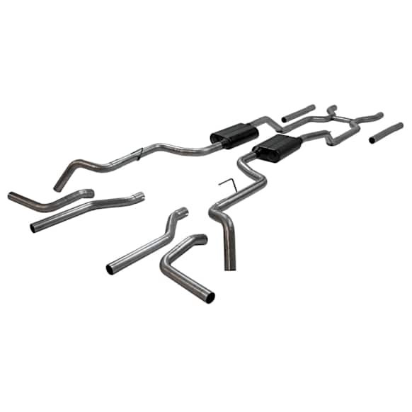 817937 Crossmember-Back Exhaust System, Made of Stainless Steel, American Thunder Series