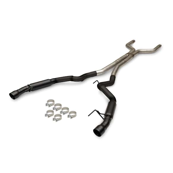 818161 Cat-Back Exhaust System, 5.0L, 8Cyl, Made of Stainless Steel, Outlaw Series