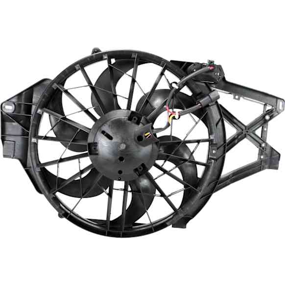 Radiator Fan - Fan Blade and Motor, 8 Cyl., 4.6L Engine