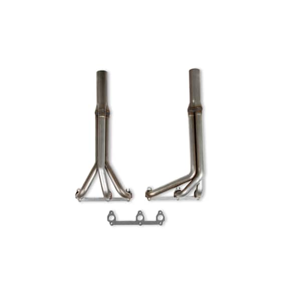 11585FLT Headers Upright, Natural, Made of Stainless Steel