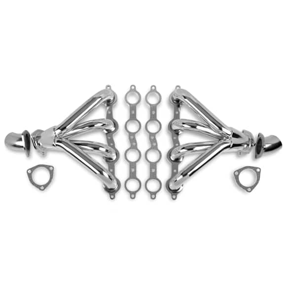 11706-1FLT Universal, Headers Shorty Ceramic Coated Made of Steel