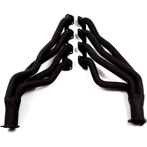 12118FLT Headers Long Tube, Painted Black, Made of Steel