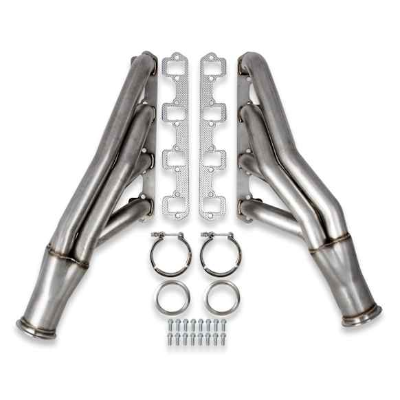 12167FLT Universal, Headers Natural Made of Stainless Steel