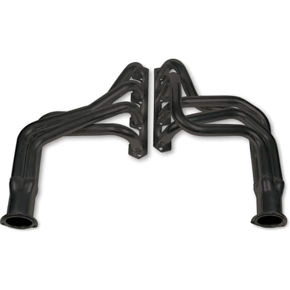 12500FLT Headers Long Tube, Painted Black, Made of Steel