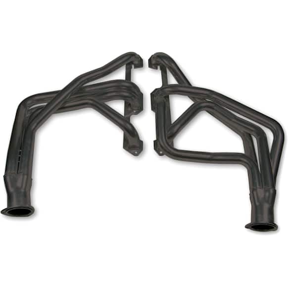 13500FLT Headers Long Tube, Painted Black, Made of Steel