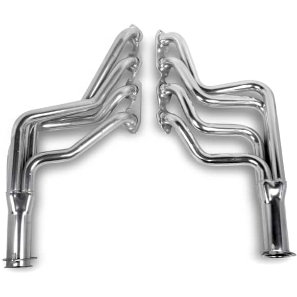 31130FLT Headers Long Tube, Silver Ceramic Coated, Made of Steel