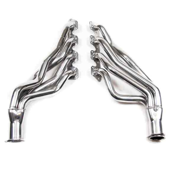 32118FLT Headers Long Tube, Silver Ceramic Coated, Made of Steel