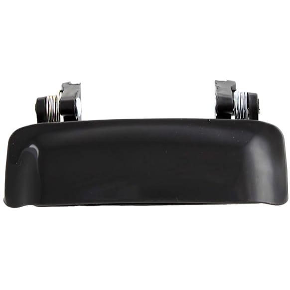 Front, Driver Or Passenger Side Exterior Door Handle, Black, Without Key Hole