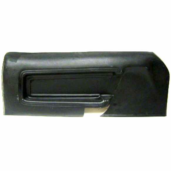 4014R Front, Passenger Side Door Trim Panel - Black