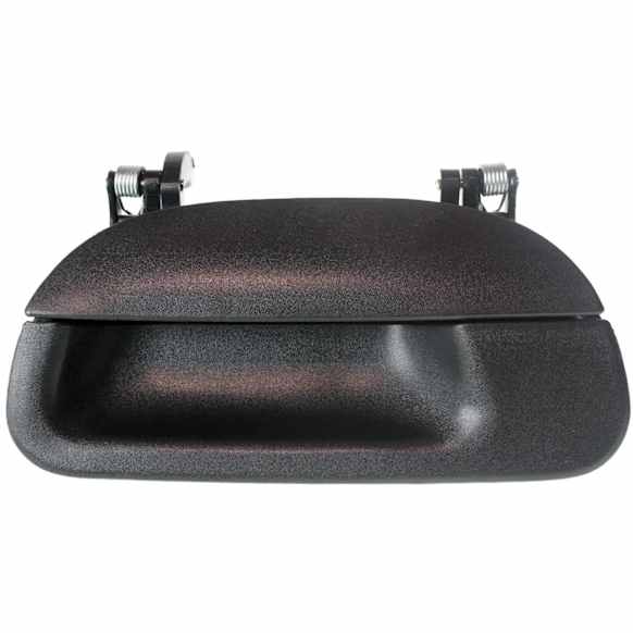 Tailgate Handle, Smooth Black Plastic Without Camera Hole Without Key Hole