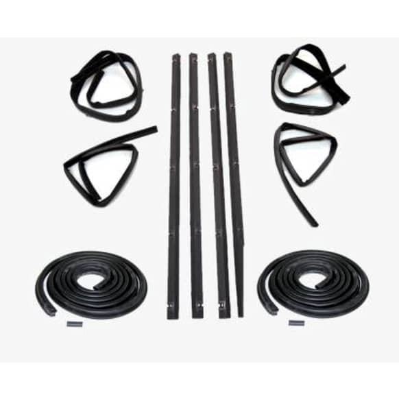 KD1001-10 Front, Driver and Passenger Side, Upper, Inner and Outer Weatherstrip Kit, Set of 10